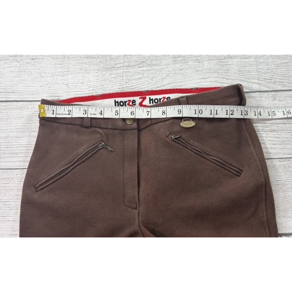 Horze Breeches Women’s Equestrian Horse Ride Tights Pants Cotton Blend Size 36 - Picture 6 of 8